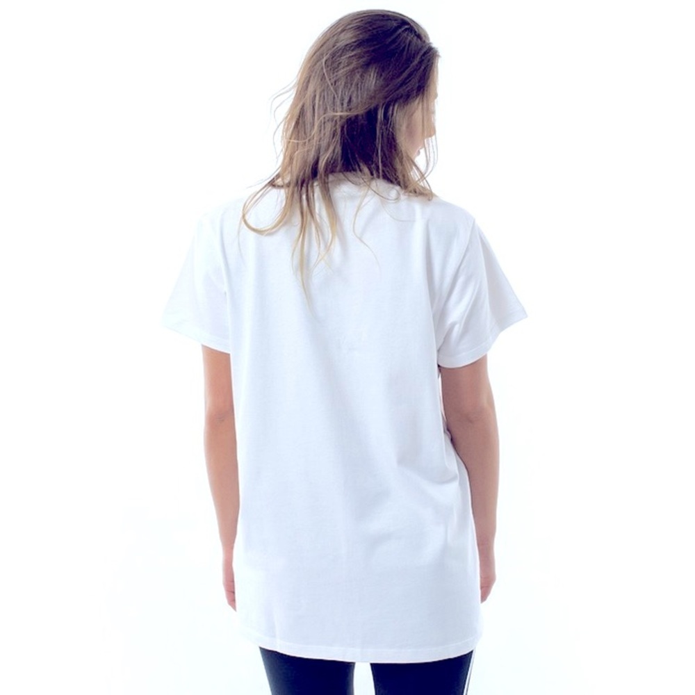 Adidas Originals White T-Shirt with Red Trefoil Logo - Picture 2 of 16